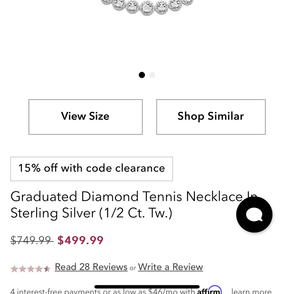 Sterling silver beautiful necklace